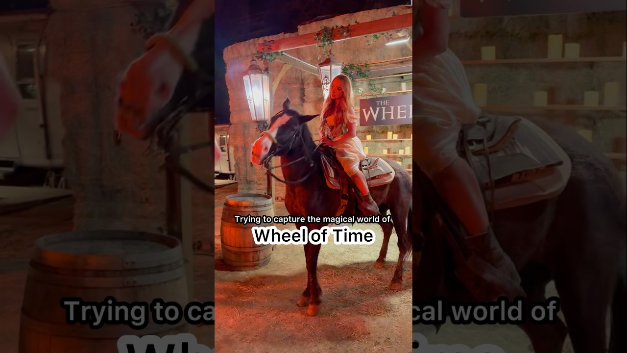 Tried to be magical for ​⁠@PrimeVideo ‘s #thewheeloftime… how did I do?🤣🐴 #primevideocreator