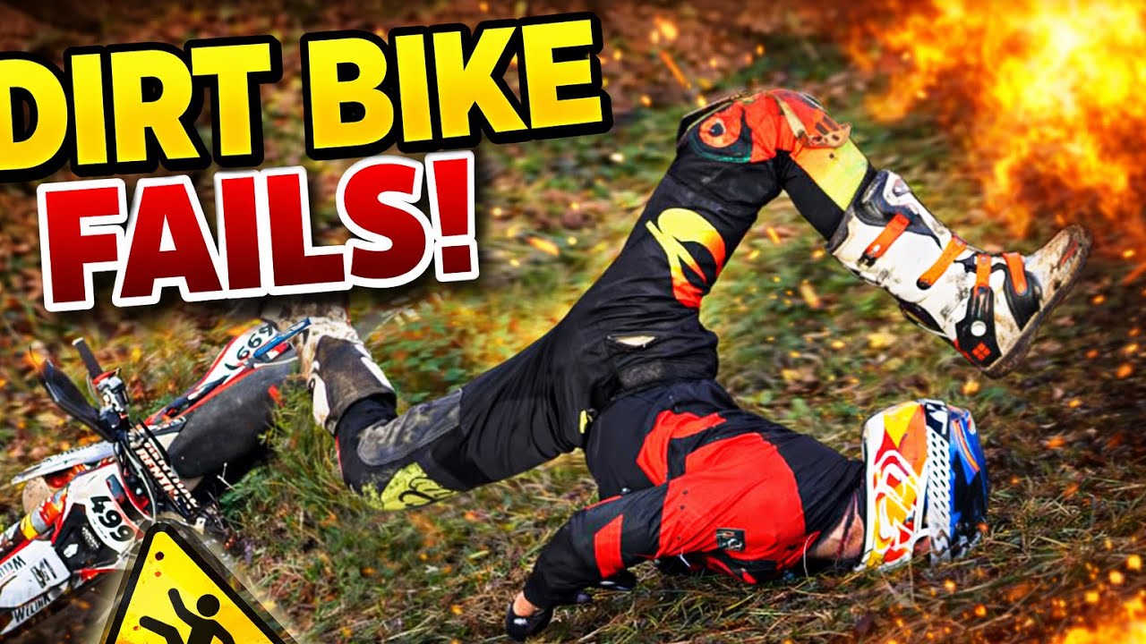 Dirt Bike Fails Compilation | Crazy Crashes & Hard Landings