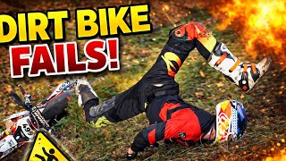 Dirt Bike Fails Compilation Crazy Crashes & Hard Landings
