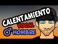 Calentamiento Vocal para hombre (trabaja el anclaje de I)