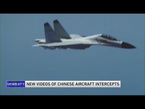 Pentagon releases footage of hundreds of &#039;highly concerning&#039; aircraft intercepts by Chinese planes