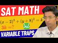 Digital SAT Math: Don't Let These SAT Circle Variables Trick You!