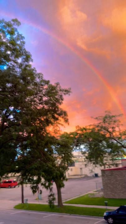 Pelangi yang indah 🌈 #pelangi #video #status