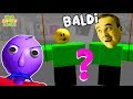 Я СТАЛ BALDI! Ловлю Учеников в ШКОЛЕ Roblox приключения! УЧИТЕЛЬ БАЛДИ челлендж Дочки и Папа