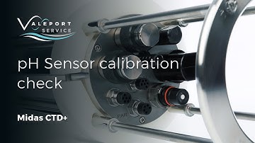 Valeport Service - Calibration Check for pH Sensors   Midas CTD+
