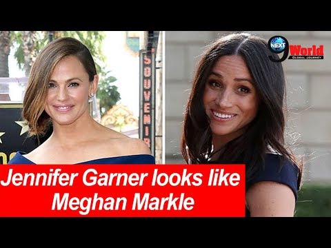 Video: Jennifer Garner Toje Pačioje Meghan Markle Suknelėje