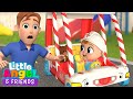 Wheels On The Ambulance Toy Car Song | @LittleAngel And Friends Kid Songs