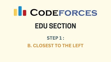 Problem B : Closest to the Left | Codeforces EDU Section | Binary Search | Step 1 | Explan. and Code