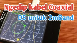 Dip kabel Coaxial D5 2meterband