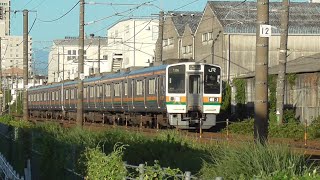 JR東海 211系5000番代海シンK11編成+K7編成 176M普通名古屋 春日井駅～勝川駅間