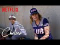 Chelsea Talks School and Girls with the Las Vegas Recruits Little League Team | Chelsea | Netflix