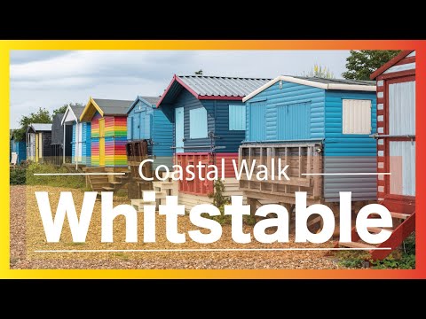 Faversham to Whitstable walk | Drone 4K | Easy Coastal Walk | Day Saturday | 🇬🇧 Hiking UK | England