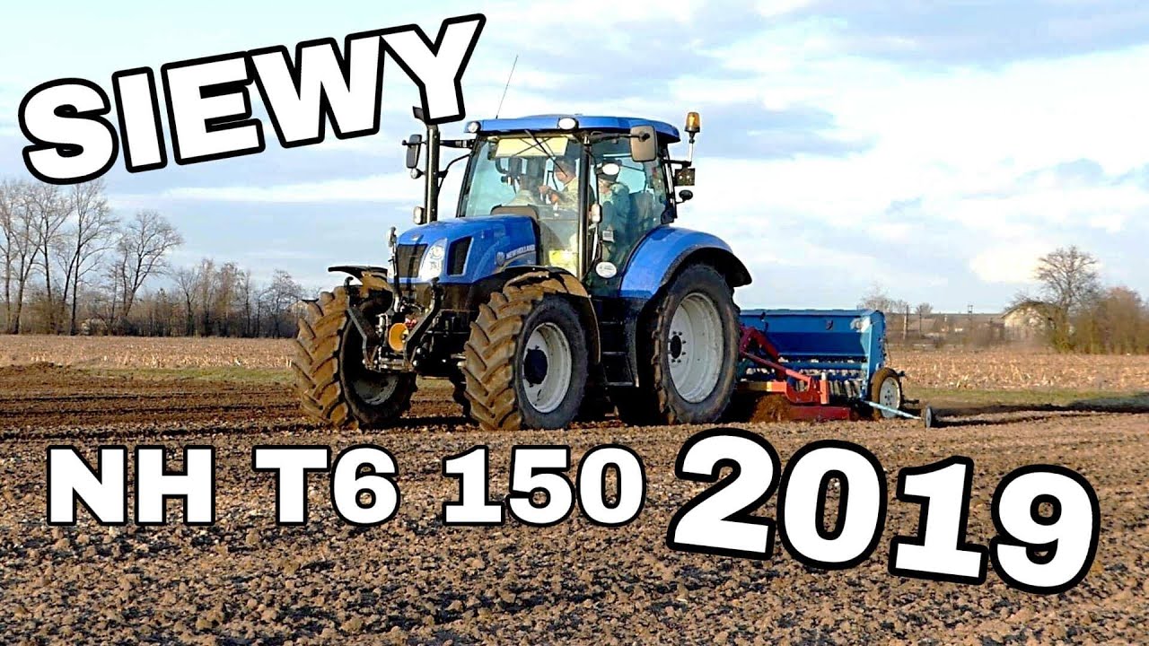 ☆Siewy 2019☆New Holland T6 150☆175 km vs Poznaniak+Agregat☆