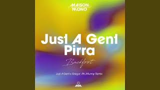 Backfoot (Just A Gent & Gregor McMurray Remix)
Provided to YouTube by Maison Mono
Backfoot (Just A Gent & Gregor McMurray Remix) · Just A Gent · Pirra · Gregor McMurray
Backfoot (Just A Gent & Gregor McMurray Remix)
℗ Maison Mono
Released on: 2024-03-29
Composer: Jess Beck
Composer: Jeffrey Argent
Composer: James McKendry
Composer: Curtis Argent
Composer: Jacob Grant
Lyricist: Jess Beck
Lyricist: Jeffrey Argent
Lyricist: James McKendry
Lyricist: Curtis Argent
Lyricist: Jacob Grant
Auto-generated by YouTube. Backfoot (Just A Gent & Gregor McMurray Remix)