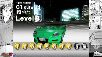 湾岸ミッドナイト Maximum Tune 3 10人抜きモード | 10 Outrun [C1 Outward - Level 8]