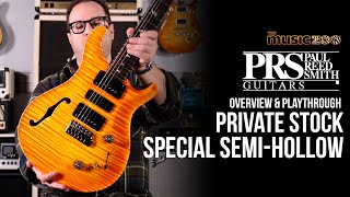 The PRS Private Stock 2022 Special Semi-Hollow! Review and Playthrough!
