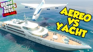 Gta 5 ITA - Aereo di linea vs Yacht!!