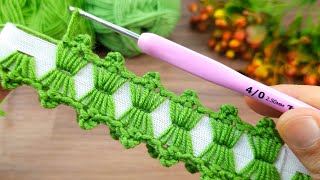 Fantastic 👌💯 ... You will love the very easy crochet work baby bandana #crochet #knitting by Desing Crochet  1,243 views 8 days ago 7 minutes, 12 seconds