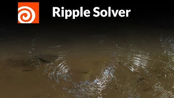 New Ripple Solver in Houdini 20