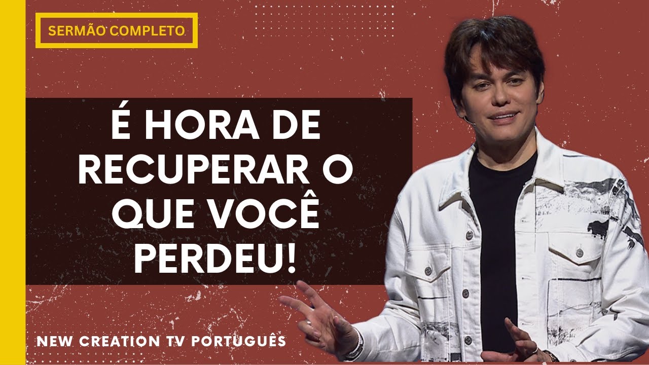 Muito Mais Restauração Está Chegando | Joseph Prince | New Creation TV Português