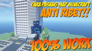 CARA PASANG MAP MCPE SIMPEL BANGET | MINECRAFT TUTORIAL