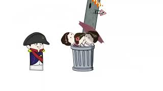 Feminist's Reaction to Napoleon throwing women's rights in the trash (OverSimplified Meme)