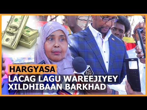 Marwo Xaliimo British Oo Lacag Dhan $ 20,000 Ku Wareejisay Xildhibaan Barkhad Batuun.