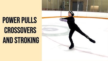 Figure Skating Warm-Up For Stronger Edges/Master Power Pulls, Crossovers & Stroking!