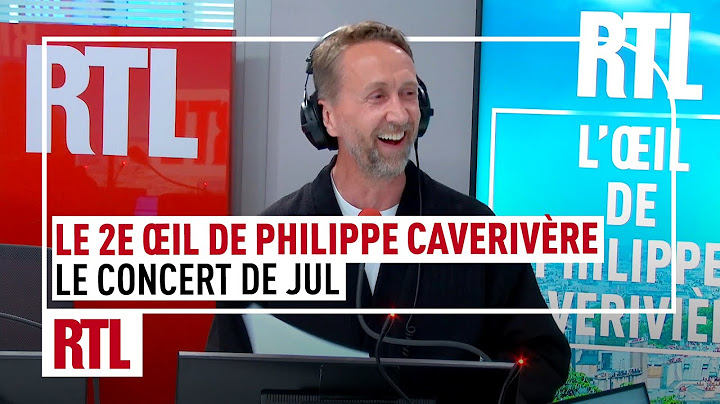 Le concert de Jul : le 2ème œil de Philippe Caverivière