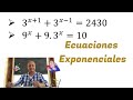 Ecuaciones Exponenciales