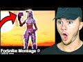 REACTING to my fans FORTNITE MONTAGES... (part 36)