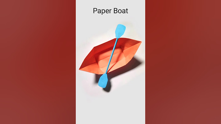 Origami paper boat | Paper boat making | origami boat | making crafts