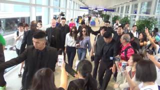 f(x) - Krystal(크리스탈)、Jessica(제시카) Hong Kong Airport Arrival 20160907