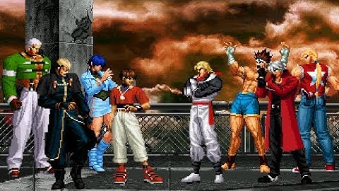 [KOF Mugen] Memorial- Tournament R1M4 | Orochi Team vs FatalFury Team [ 4vs4 ]