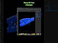 Wavy 3D Text Effect in Inkscape Lattice Deformation & Interpolation