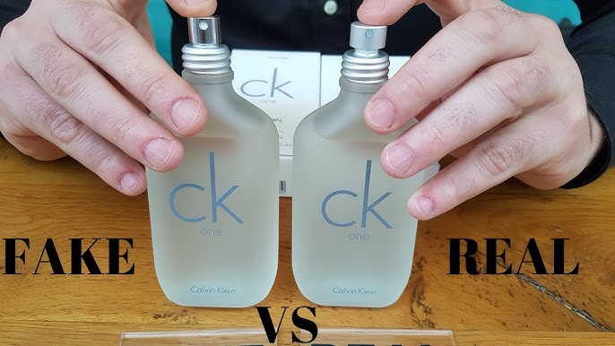 Fake vs Real Calvin Klein CK One Unisex Perfume 200 ml 