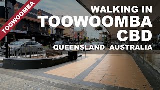 Walking in Toowoomba CBD, Queensland Australia
