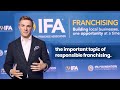 Ifas michael layman unveils responsible franchising policy recommendations