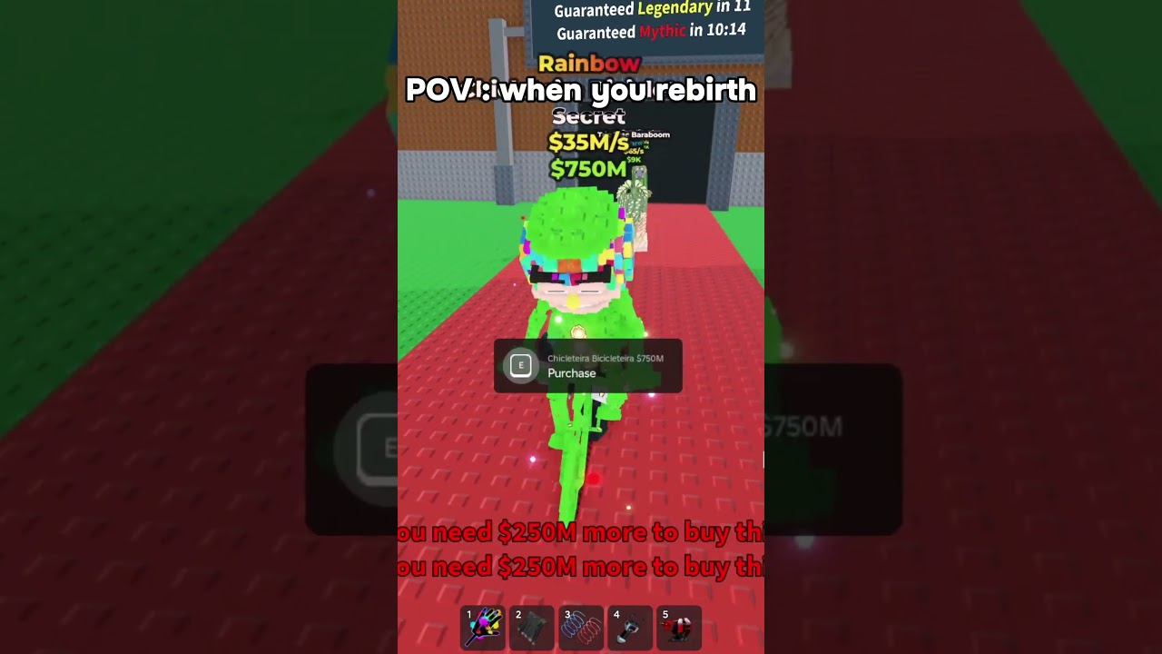 POV : when you rebirth #stealabrainrot