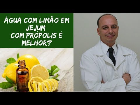 Água com Limão em Jejum Faz Bem? E com Própolis? || Dr. Moacir Rosa