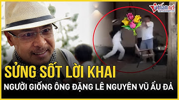 Vạch trần sự thật clip người giống ông Đặng Lê Nguyên Vũ ẩu đả, sửng sốt lời khai người trong cuộc