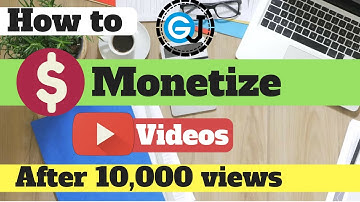How to enable monetization after 10000 view