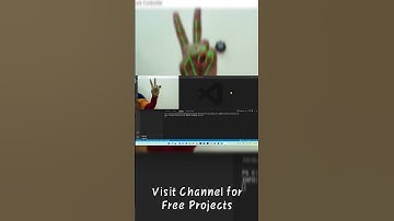 AI Virtual Mouse with OpenCV and MediaPipe | #shorts #pythonprojects