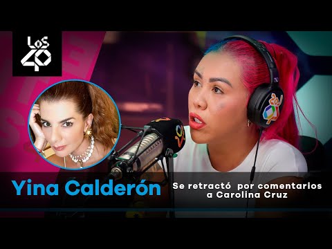 Yina Calderón se retractó por comentarios a Carolina Cruz 😬😱