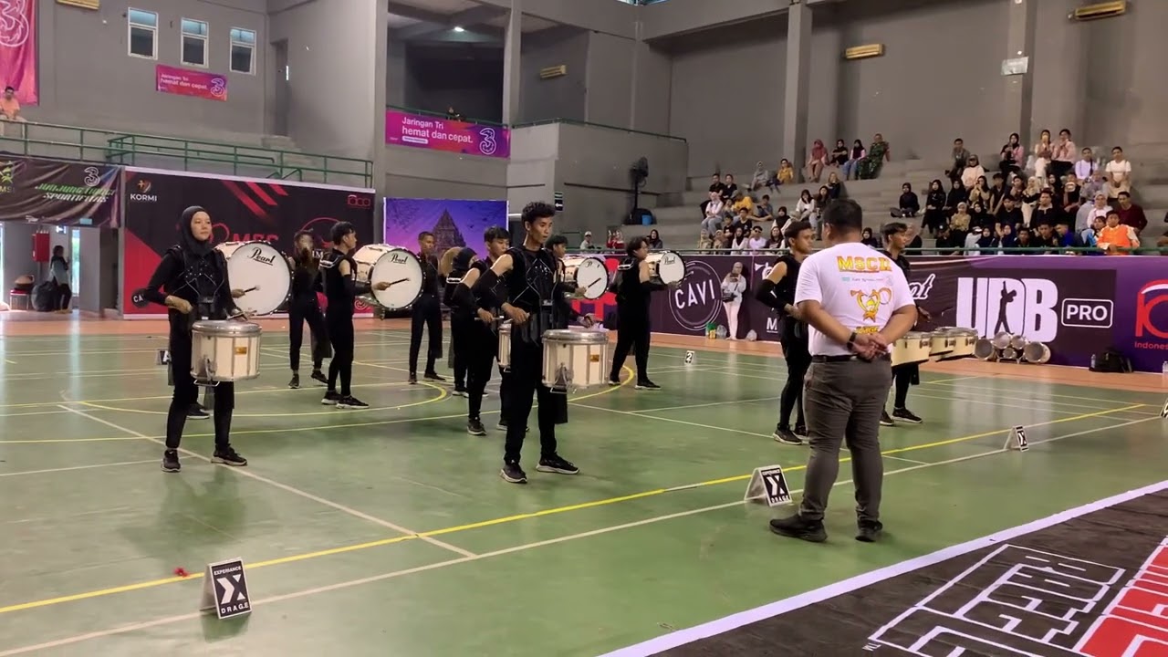 Final Drum Battle MSC II . ExPerience DragE  palembang Vs C-Line Drumline Lampung