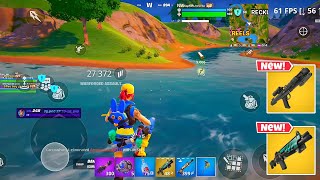 Samsung S23 Ultra 60 FPS Fortnite Mobile Gameplay *Epic Graphics Settings In Chapter 5 Season 2*