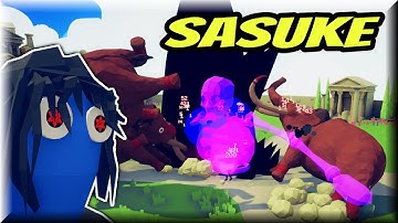 Sasuke (Naruto Mod Update) vs EVERY FACTION - Totally Accurate Battle Simulator TABS