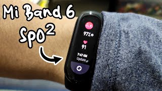 MI BAND 6: Sp02 Level testing ~