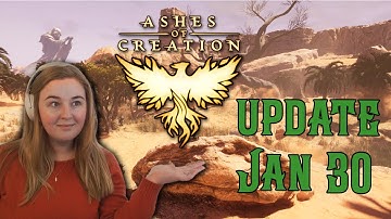 Ashes of Creation - Update January 30 2025 | Desert | Guilds | Mounts | Balancing and more!
