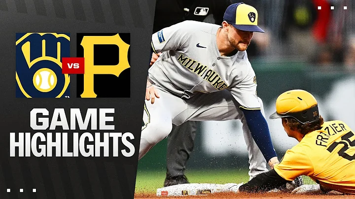 Brewers vs. Pirates Game Highlights (5/23/25) | MLB Highlights